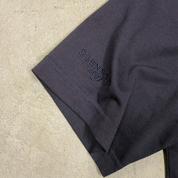 Glenmuir 1891 Short Sleeve Polo Shirt The National Golf Blue Medium - Picture 4 of 7